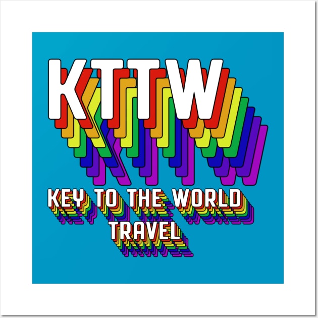 KTTW Rainbow Wall Art by KTTWShop